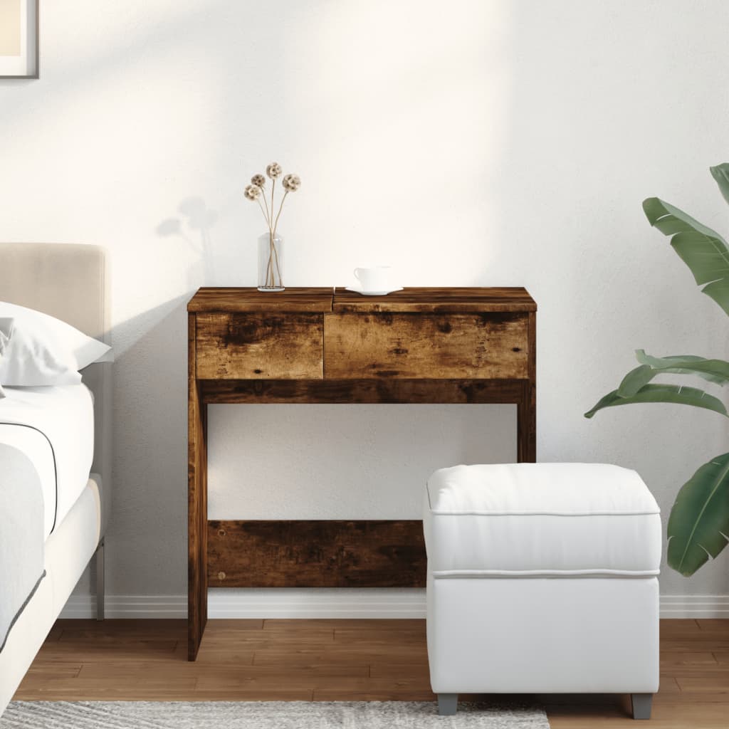 Sminkbord Med Spegel 73X46,5X120 Cm