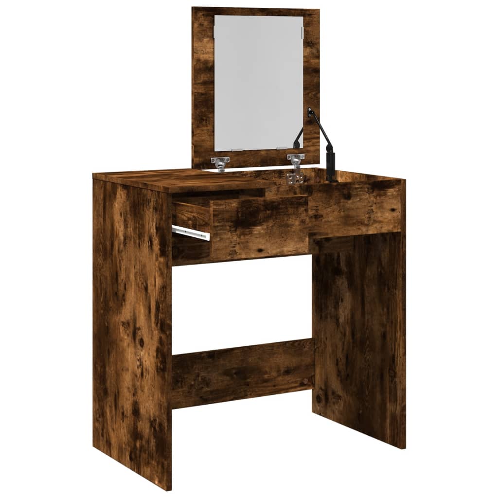 Sminkbord Med Spegel 73X46,5X120 Cm