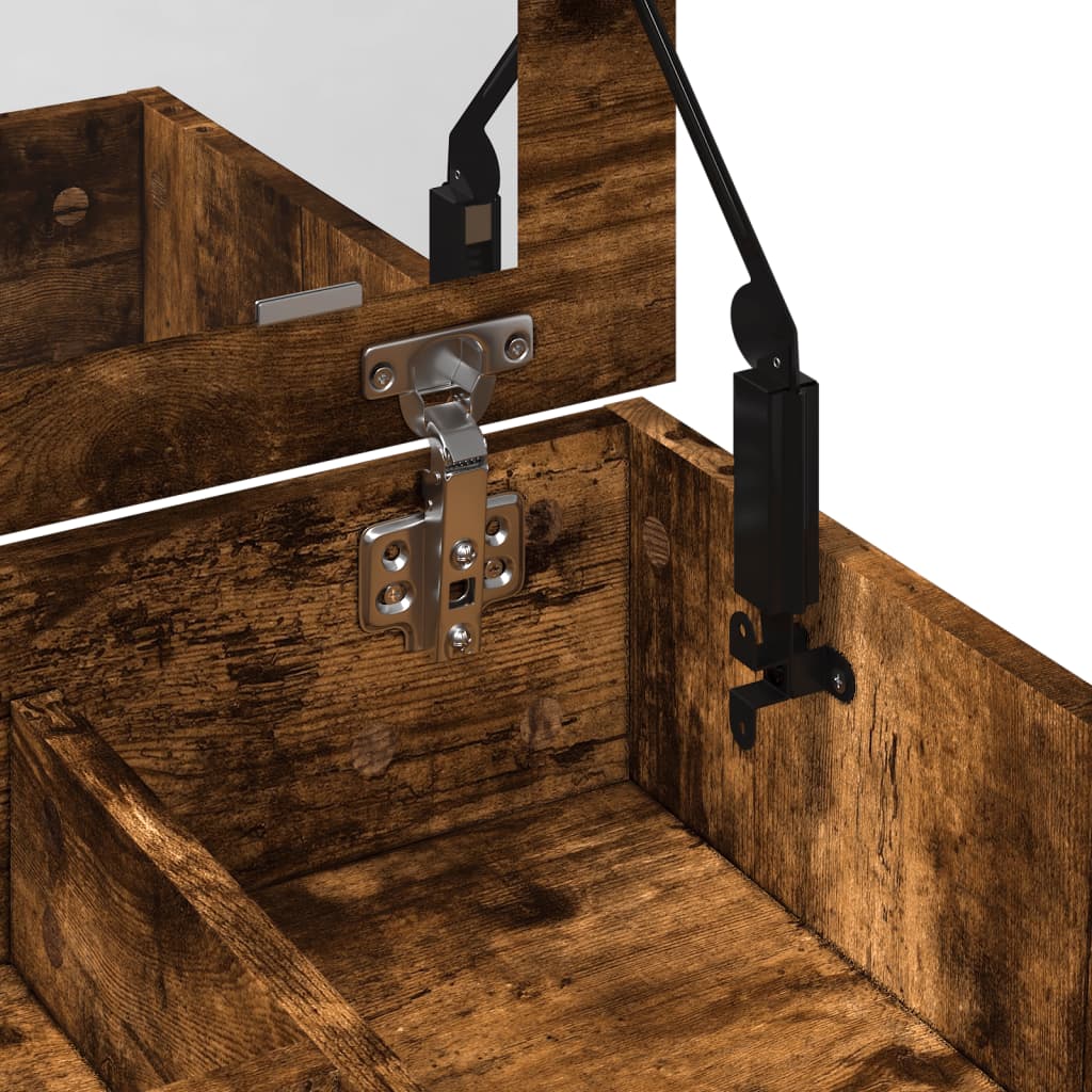 Sminkbord Med Spegel 73X46,5X120 Cm