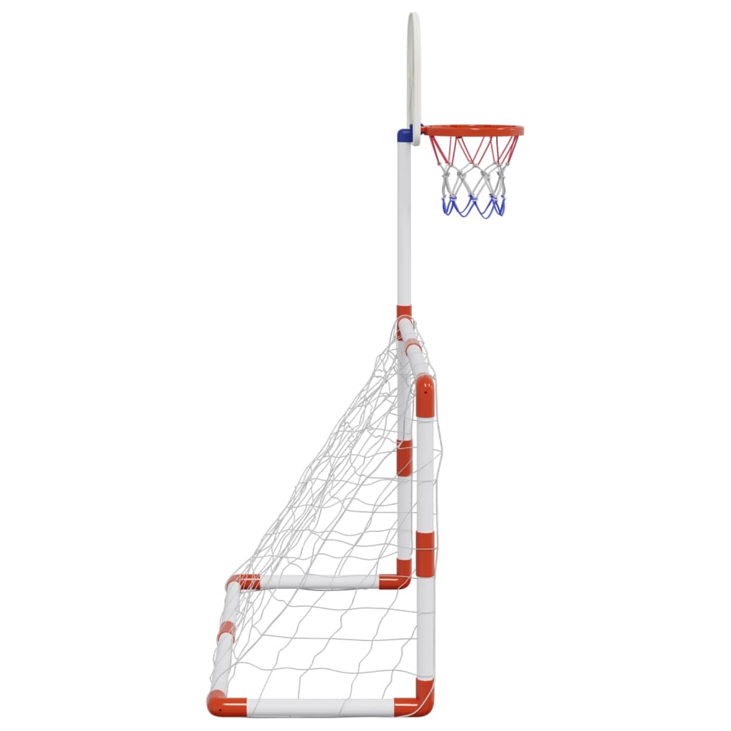 Fotbolls- Och Basketset För Barn Med Bollar 98X50X70 Cm