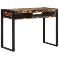 Skrivbord 100X50X75 Cm Massivt Grovt Trä Mango