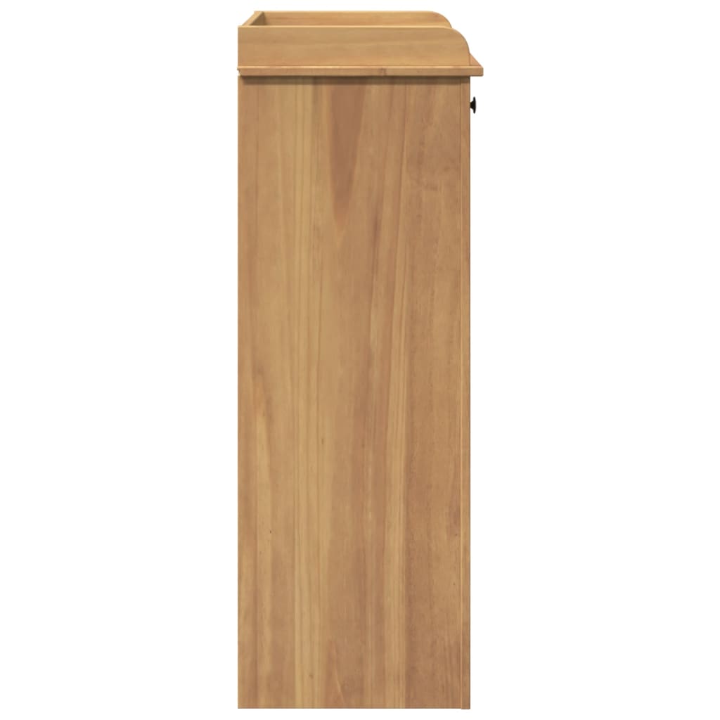 Vinskåp Panama 57X40X111,5 Cm Massiv Furu