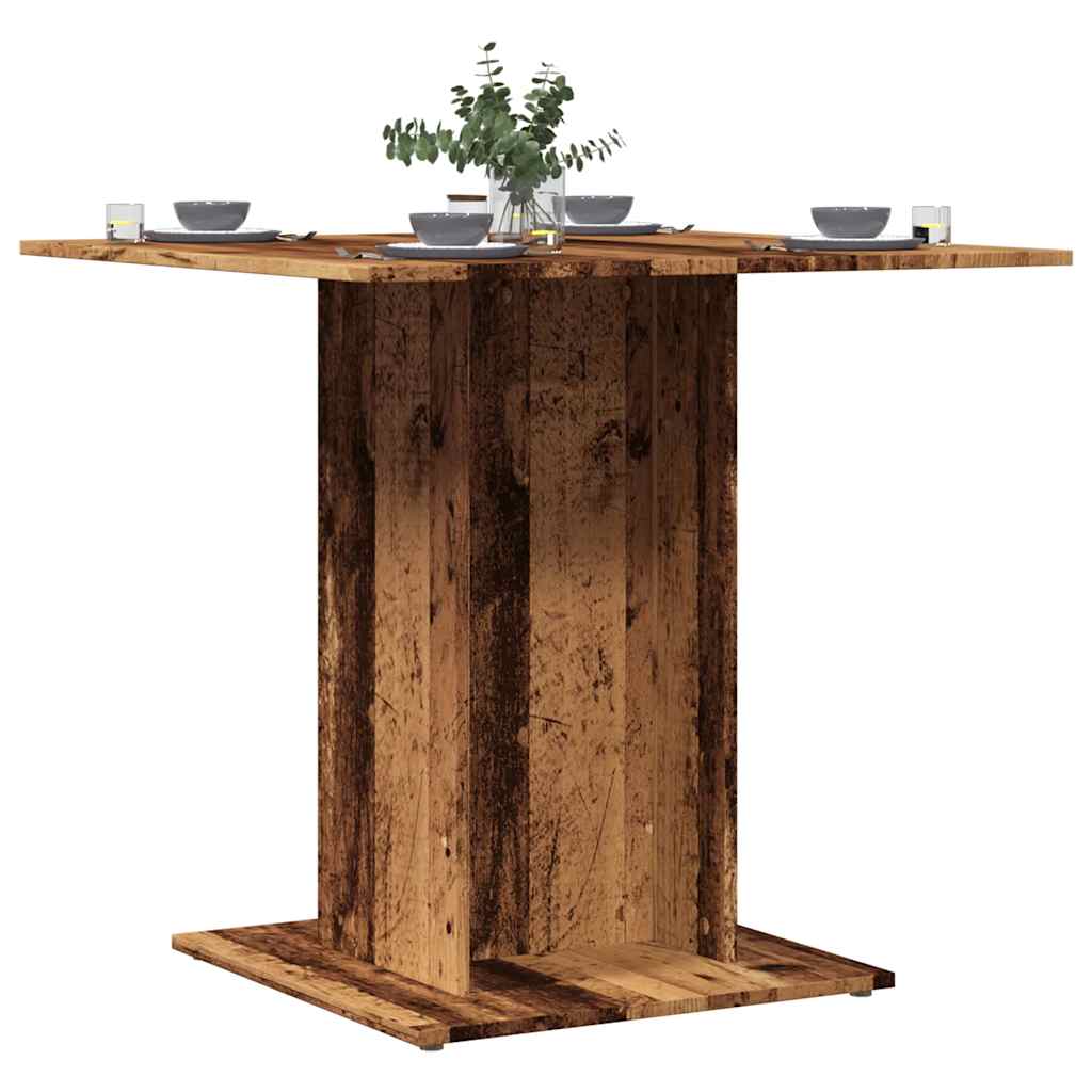 Matbord 80X80X75 Cm Konstruerat Trä