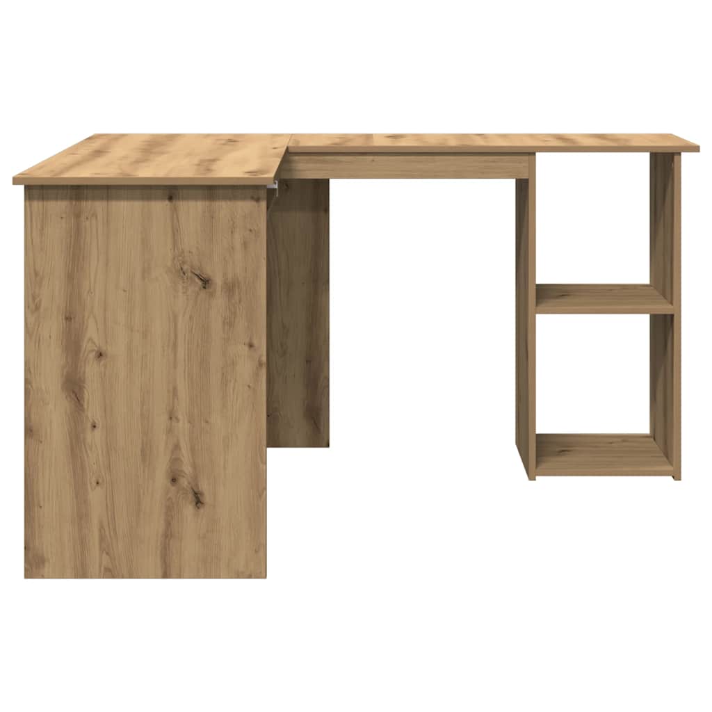 Hörnskrivbord 120X140X75 Cm Konstruerat Trä