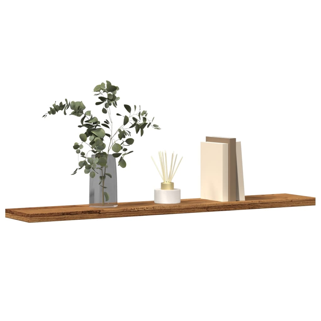 Vägghyllor 4 St 60X40X1,5 Cm Konstruerat Trä