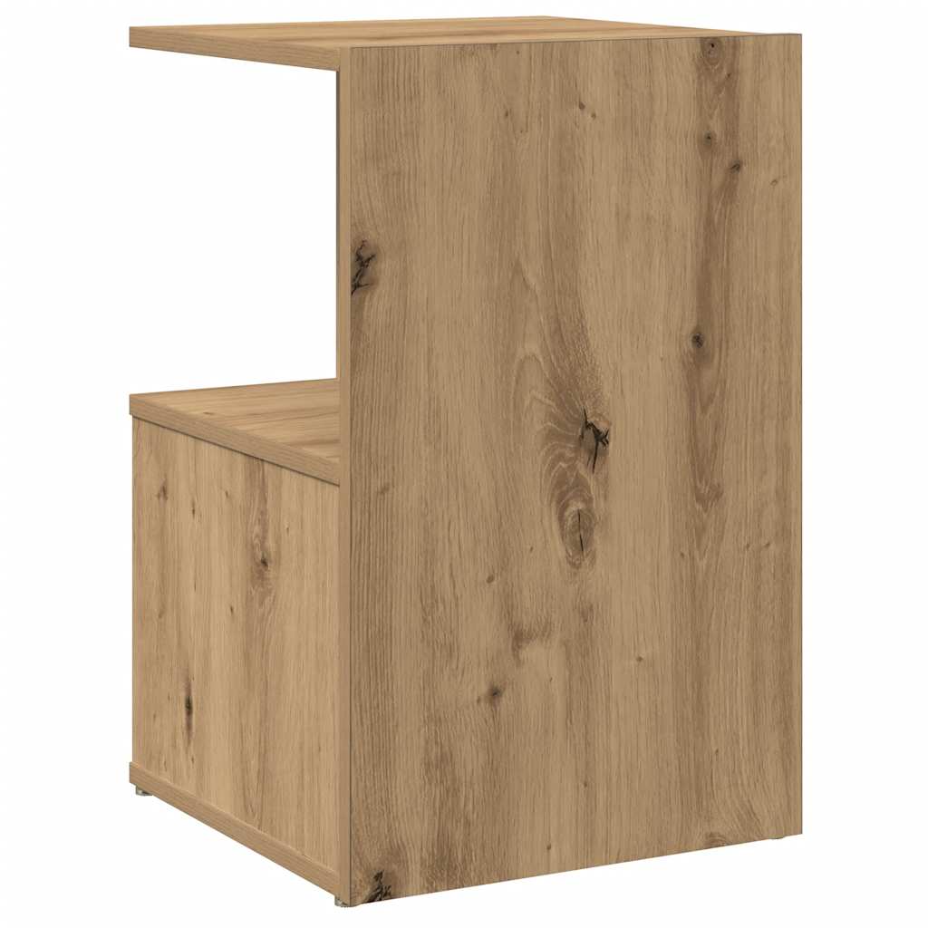 Sängbord 35X35X55 Cm Konstruerat Trä