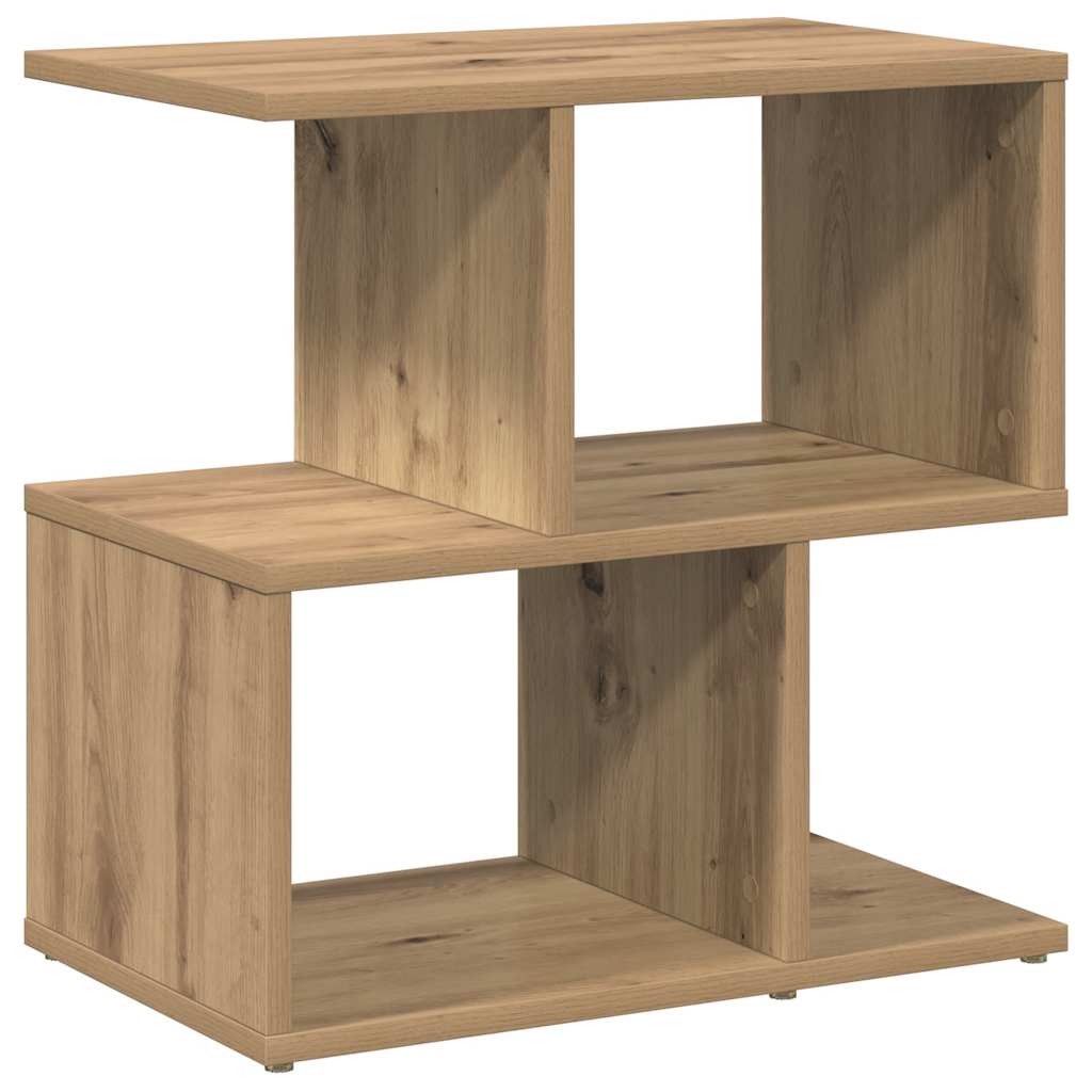 Sängbord 2 St Ek 50X30X51,5 Cm Konstruerat Trä