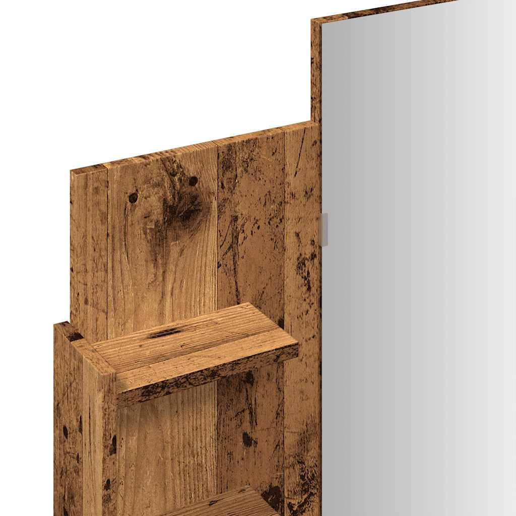 Sminkbord Med Spegel 96X39X142 Cm