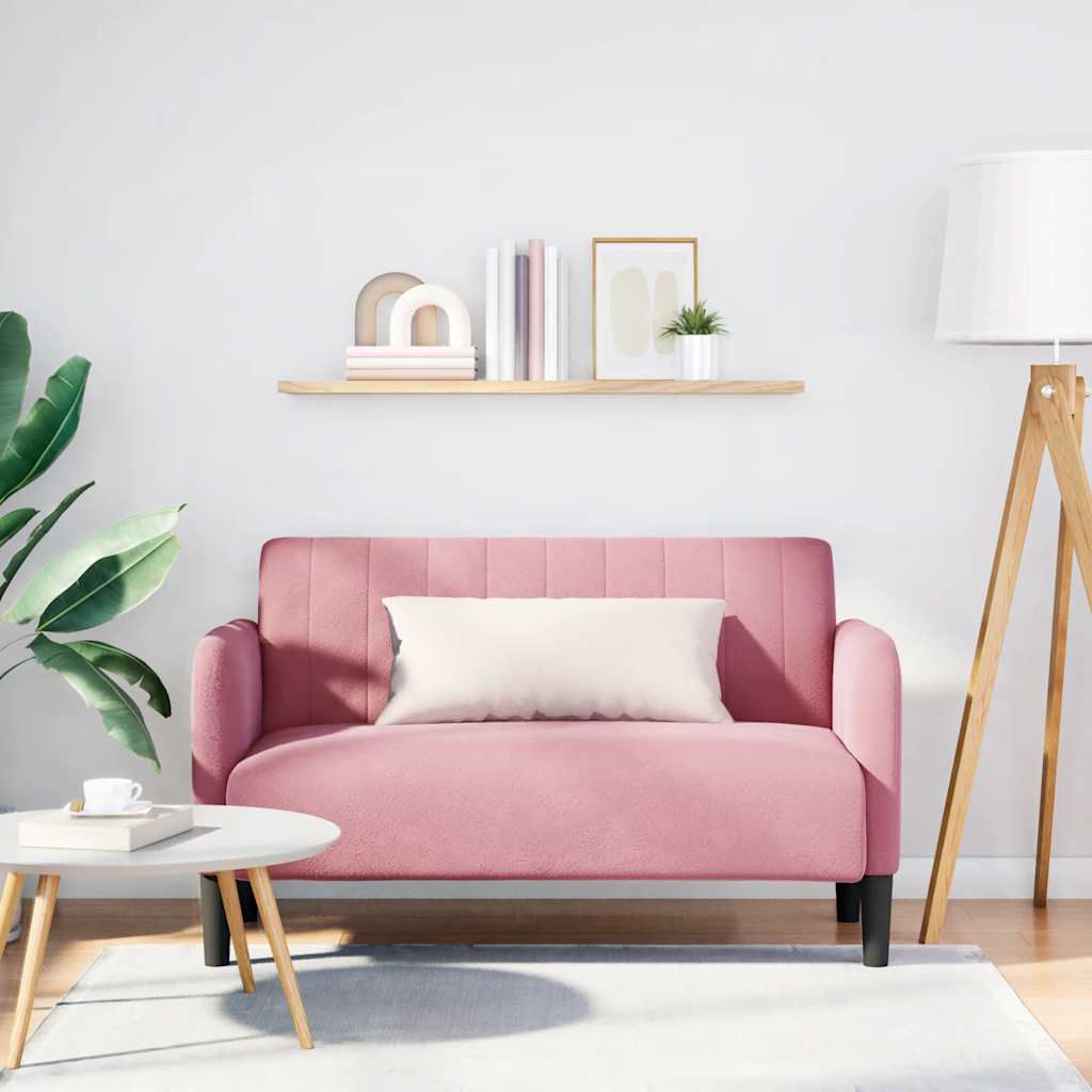 Loveseat Soffa 109 Cm Sammet