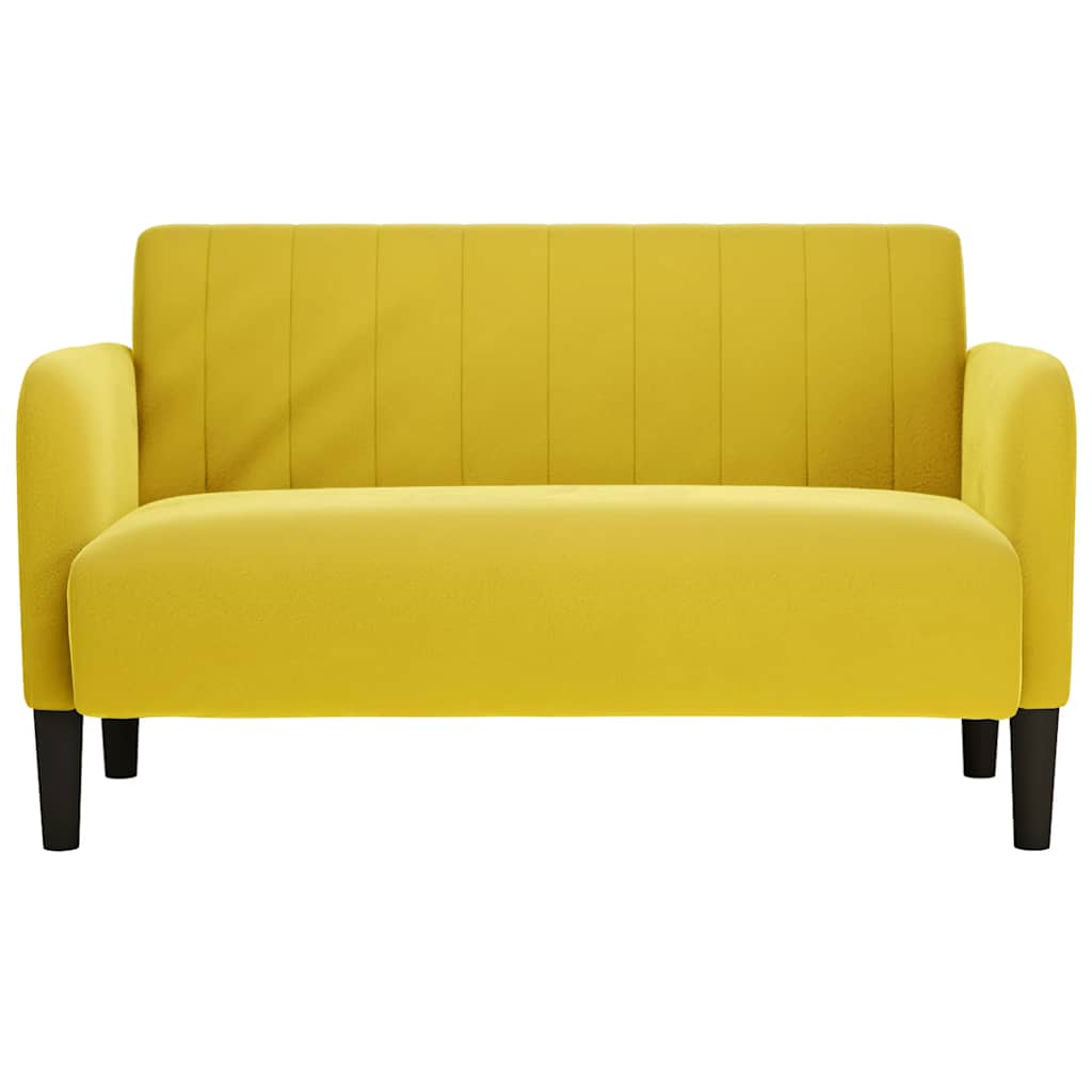 Loveseat Soffa 109 Cm Sammet