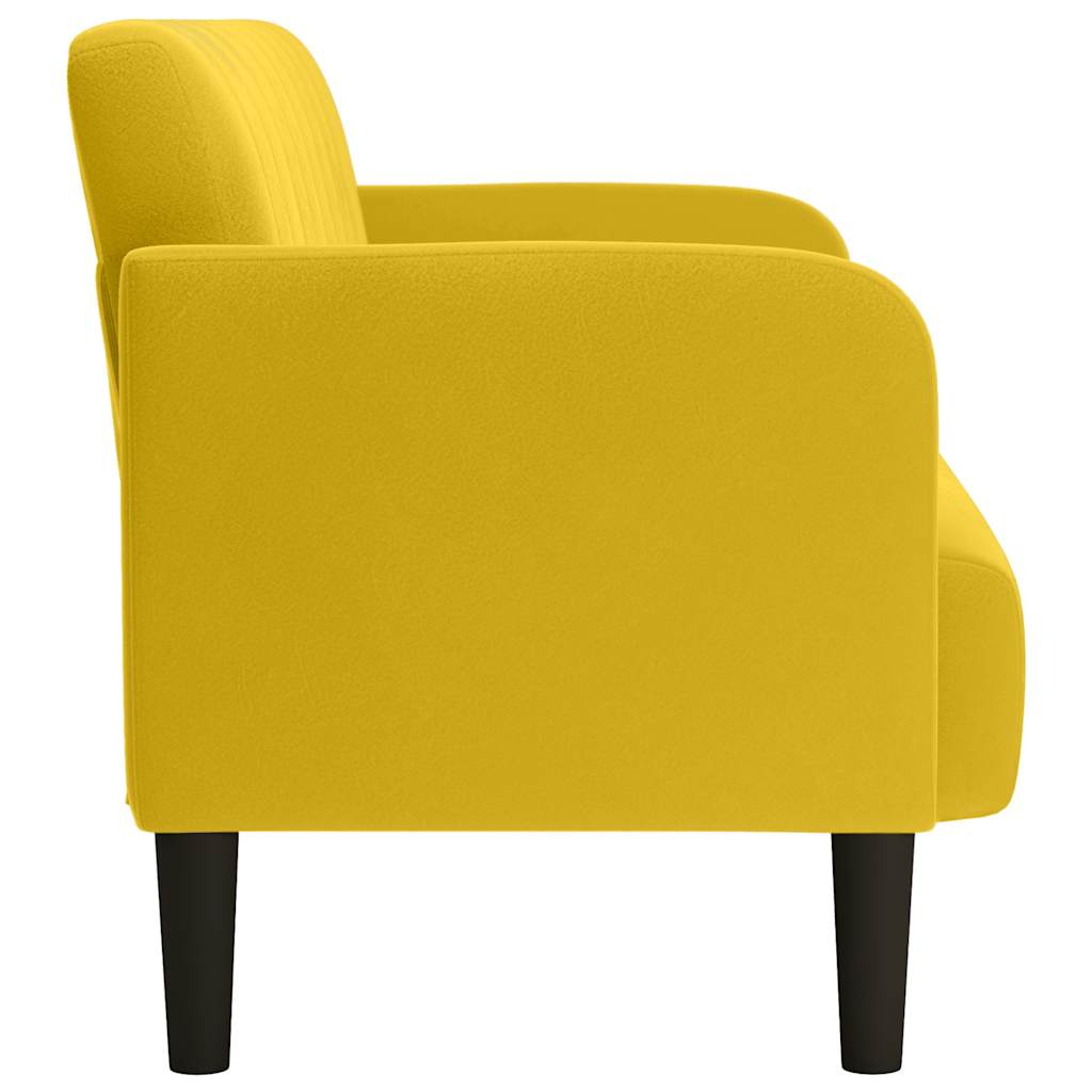 Loveseat Soffa 109 Cm Sammet