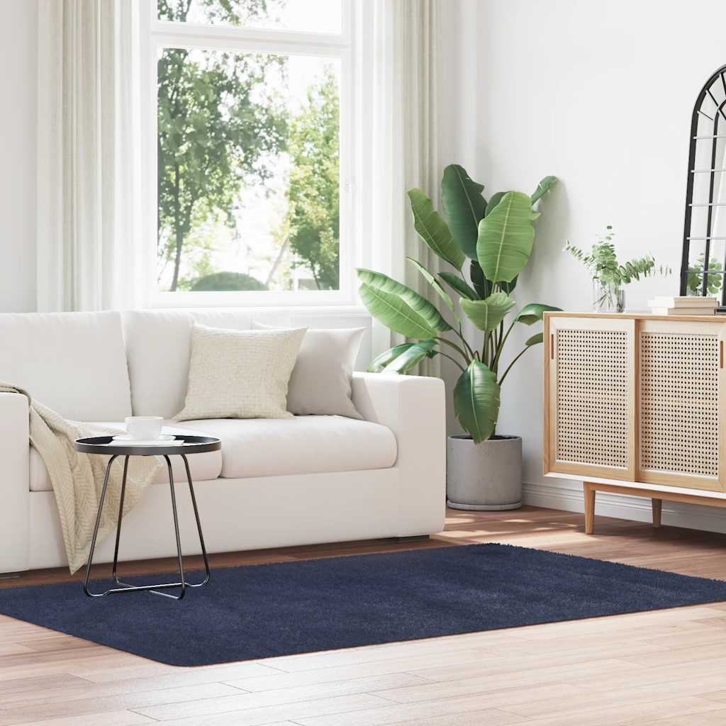 Ryamatta Med Lång Lugg Navarra 100X100 Cm Polyester
