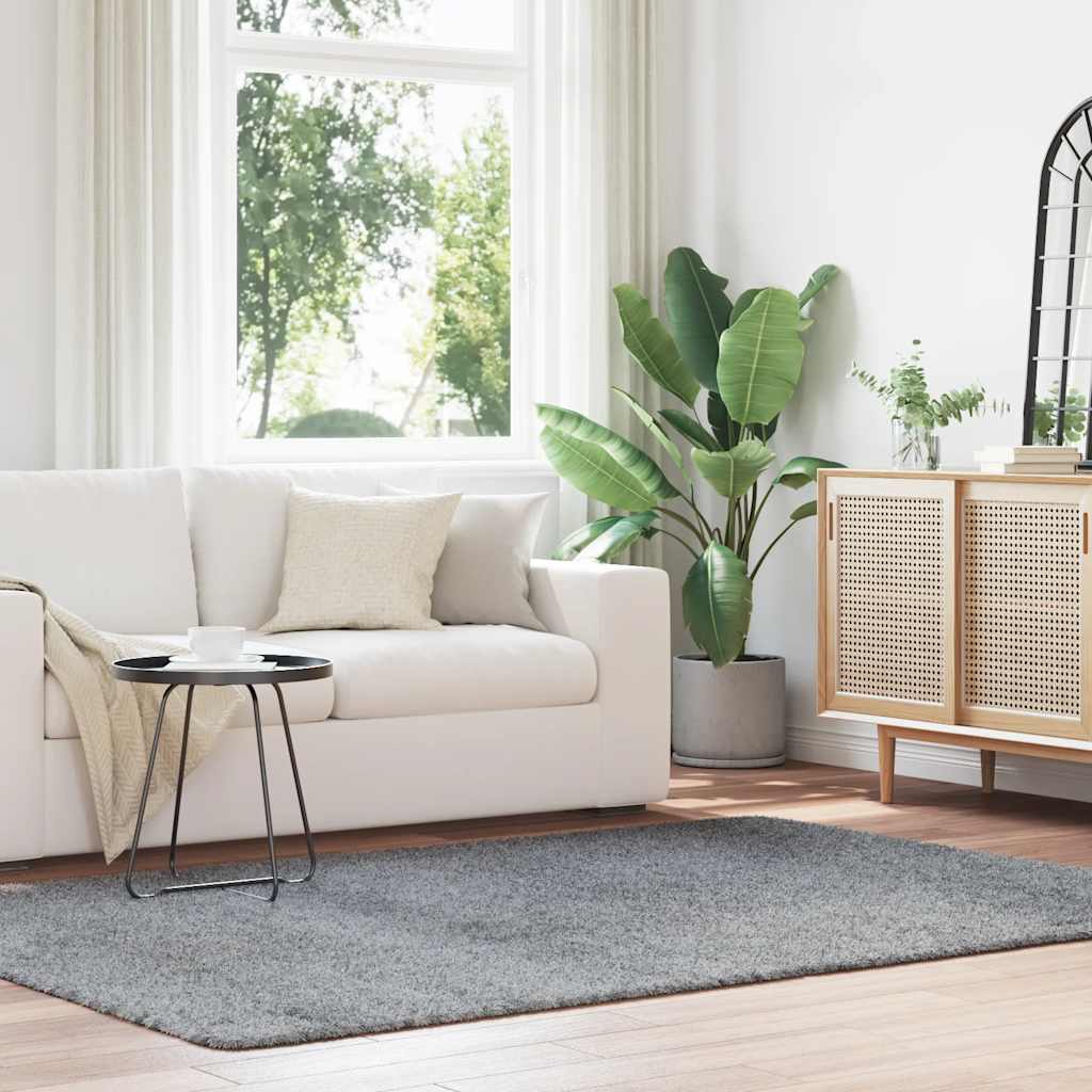 Ryamatta Med Lång Lugg Navarra 100X100 Cm Polyester
