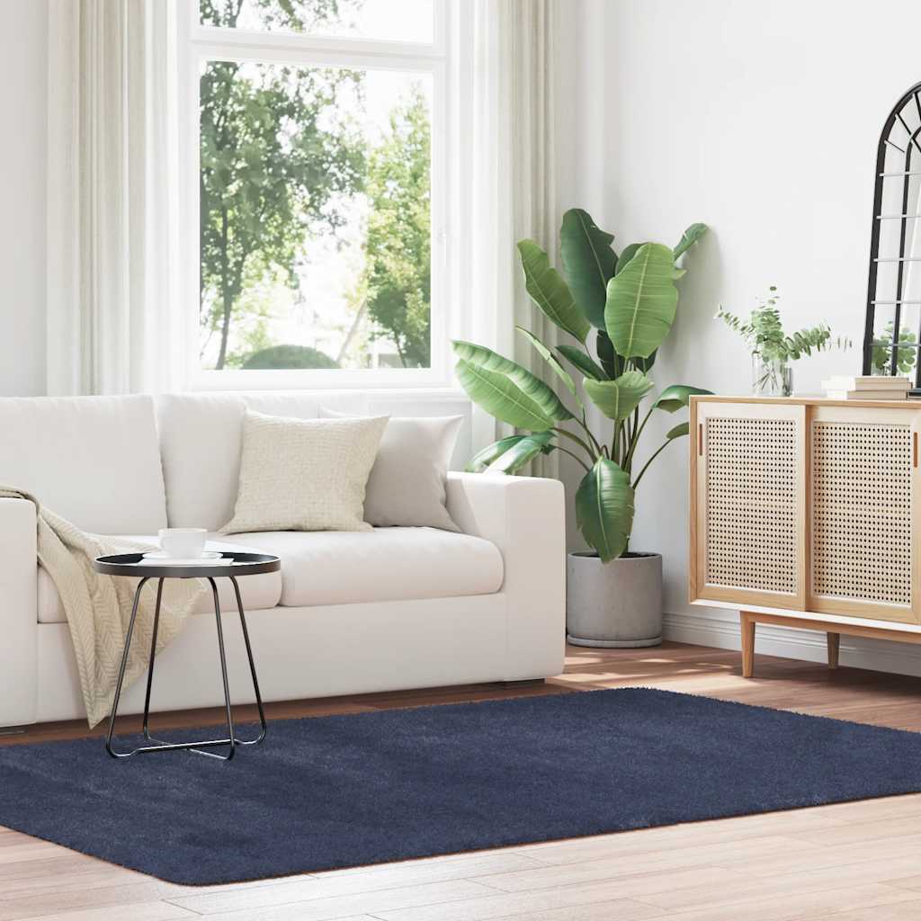 Ryamatta Med Lång Lugg Navarra 100X100 Cm Polyester