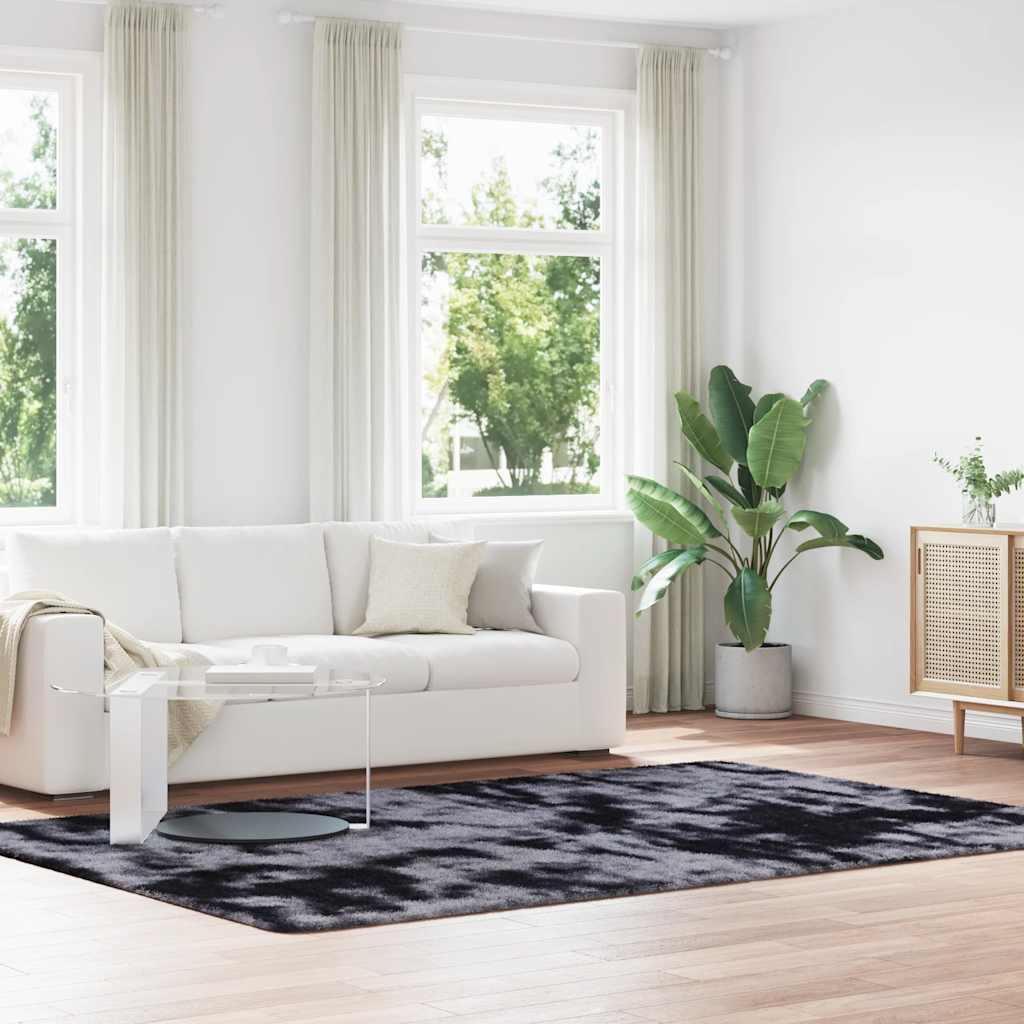 Ryamatta Med Lång Lugg Navarra 100X100 Cm Polyester