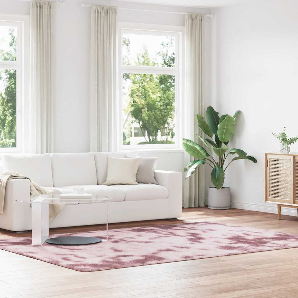 Ryamatta Med Lång Lugg Navarra 100X100 Cm Polyester