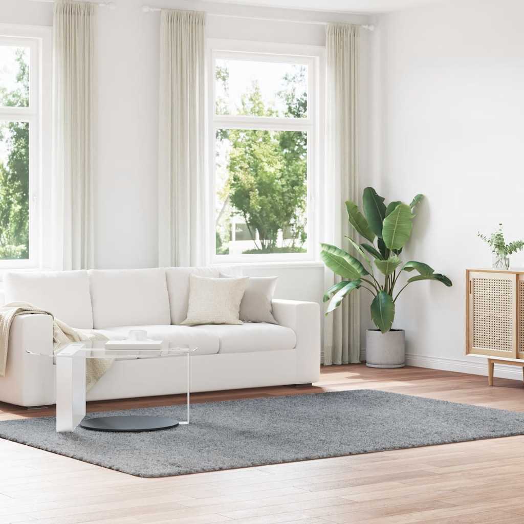 Ryamatta Med Lång Lugg Navarra 100X100 Cm Polyester