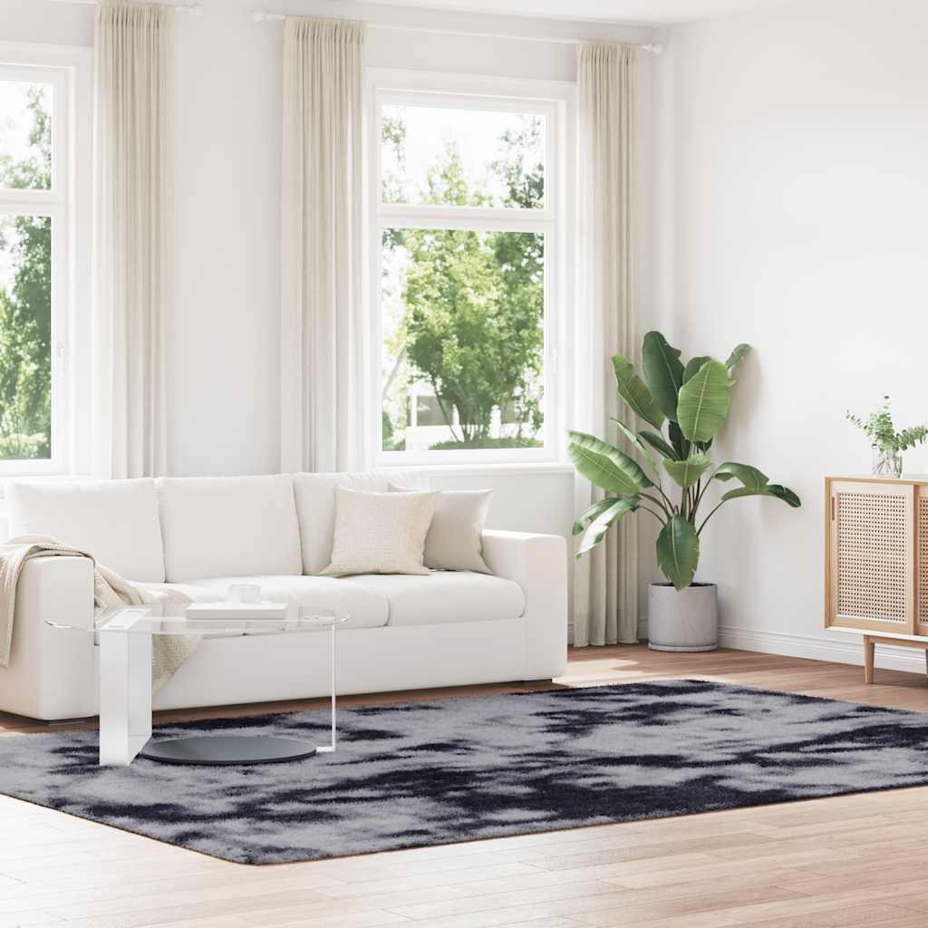 Ryamatta Med Lång Lugg Navarra 100X100 Cm Polyester