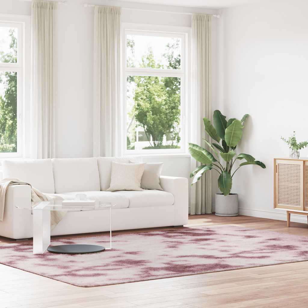 Ryamatta Med Lång Lugg Navarra 100X100 Cm Polyester