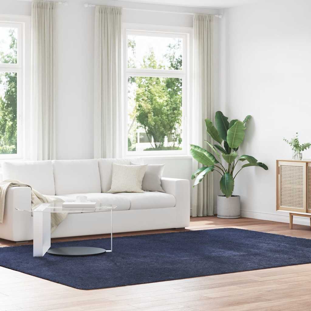 Ryamatta Med Lång Lugg Navarra 100X100 Cm Polyester