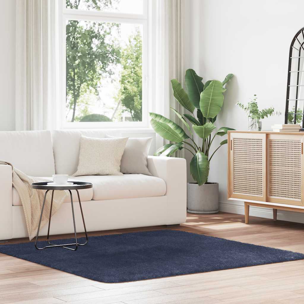 Ryamatta Med Lång Lugg Navarra 100X100 Cm Polyester