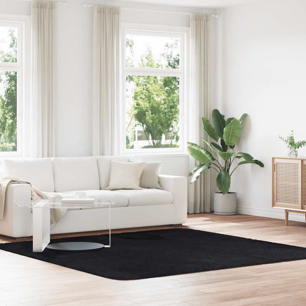Ryamatta Med Lång Lugg Navarra 100X100 Cm Polyester