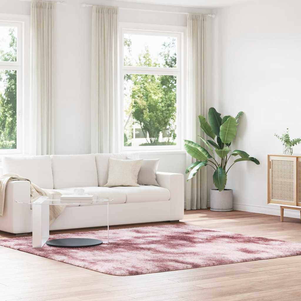 Ryamatta Med Lång Lugg Navarra 100X100 Cm Polyester