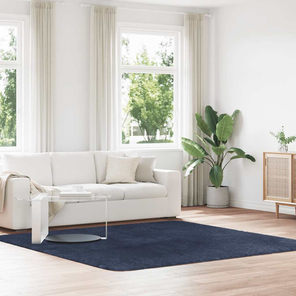 Ryamatta Med Lång Lugg Navarra 100X100 Cm Polyester