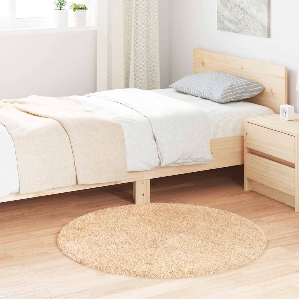 Ryamatta Med Lång Lugg Navarra 100X100 Cm Polyester