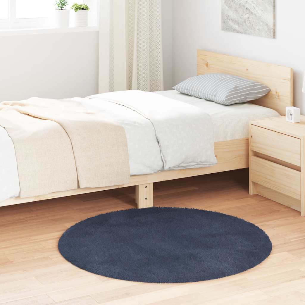 Ryamatta Med Lång Lugg Navarra 100X100 Cm Polyester