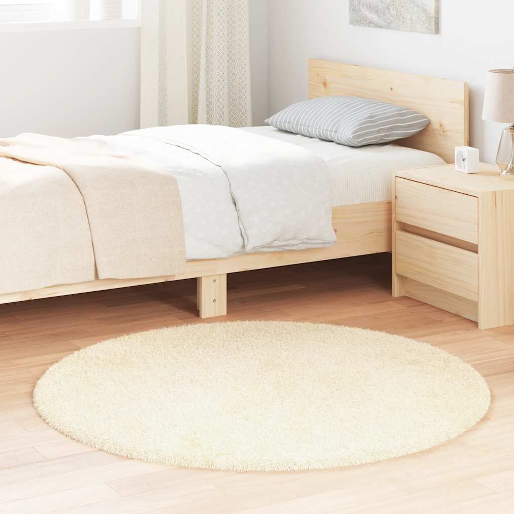 Ryamatta Med Lång Lugg Navarra 100X100 Cm Polyester