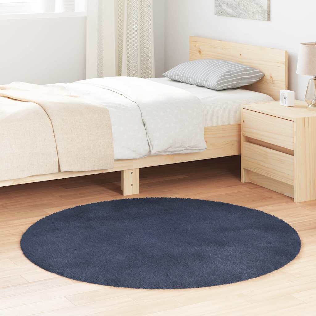 Ryamatta Med Lång Lugg Navarra 100X100 Cm Polyester