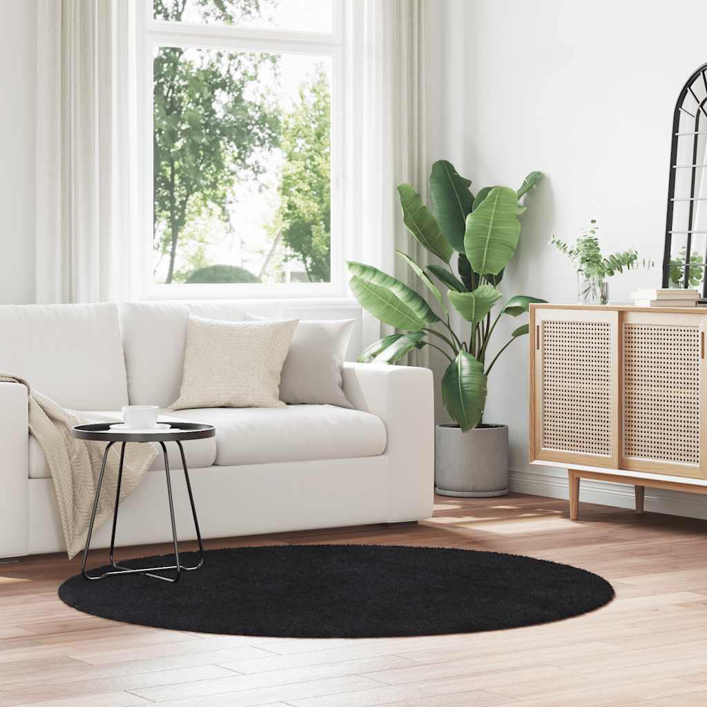 Ryamatta Med Lång Lugg Navarra 100X100 Cm Polyester