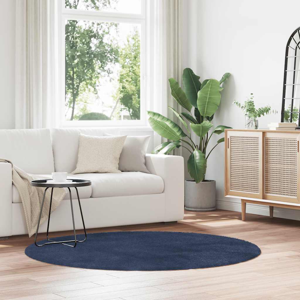 Ryamatta Med Lång Lugg Navarra 100X100 Cm Polyester
