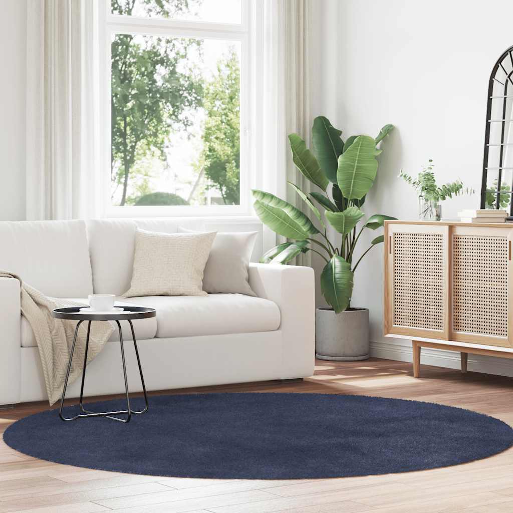 Ryamatta Med Lång Lugg Navarra 100X100 Cm Polyester