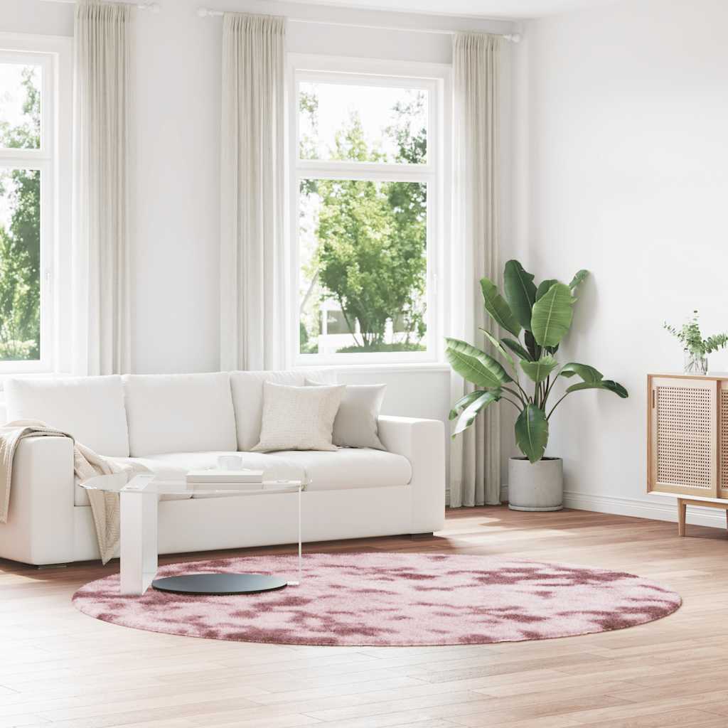 Ryamatta Med Lång Lugg Navarra 100X100 Cm Polyester