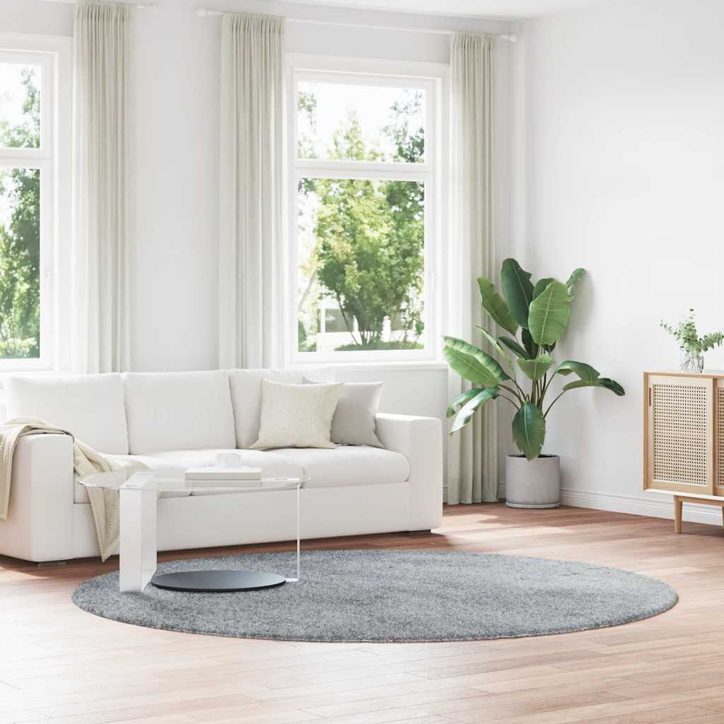 Ryamatta Med Lång Lugg Navarra 100X100 Cm Polyester