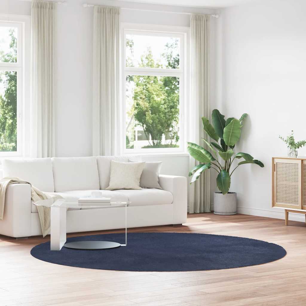 Ryamatta Med Lång Lugg Navarra 100X100 Cm Polyester