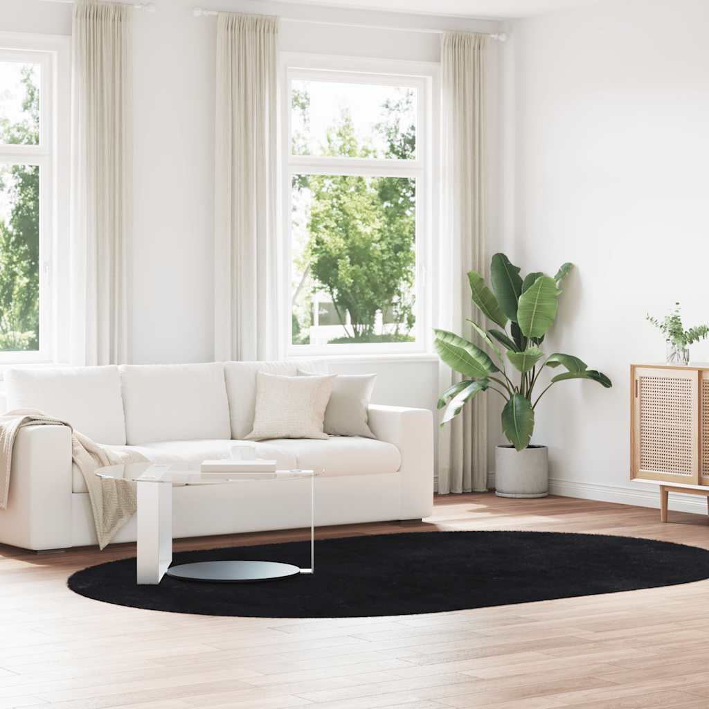Ryamatta Med Lång Lugg Navarra 100X100 Cm Polyester