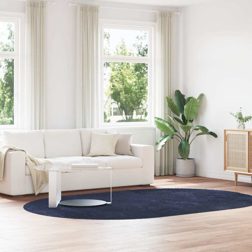 Ryamatta Med Lång Lugg Navarra 100X100 Cm Polyester