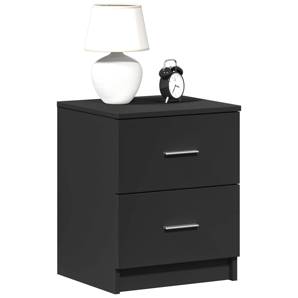 Sängbord 2 St Med 2 Lådor Sonoma-Ek 40X36X50 Cm