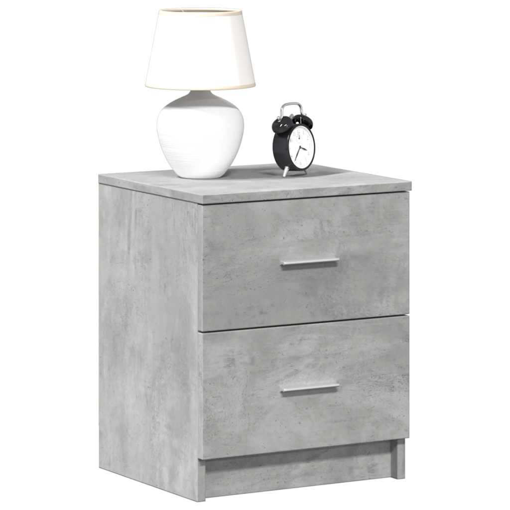Sängbord 2 St Med 2 Lådor Sonoma-Ek 40X36X50 Cm