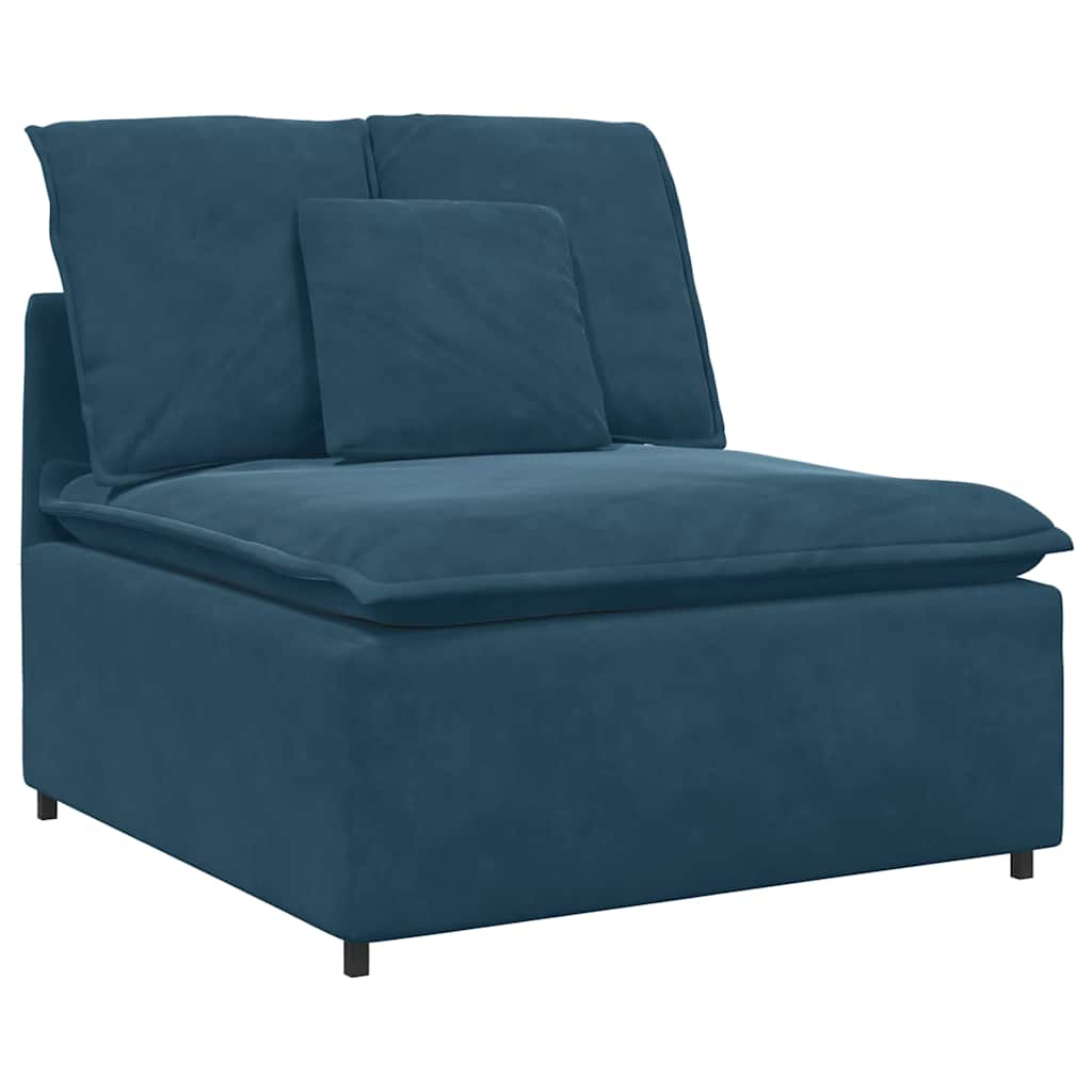Modulsoffa Med Dynor Sammets