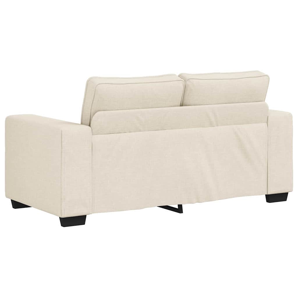 Soffa 3 Pcs Beige 221 X 80 X 82 Cm Linnenblandad Tyg