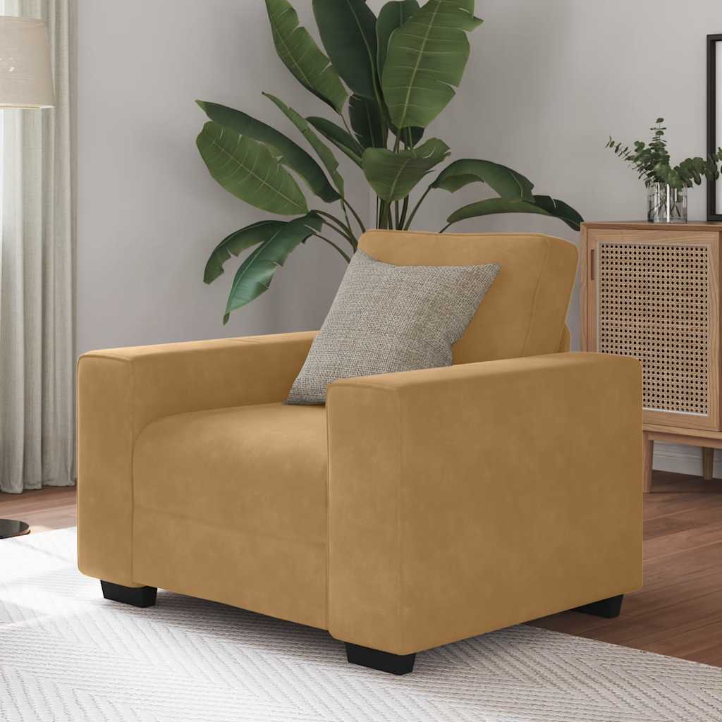 Loveseat Soffa 160X77X82 Cm Sammet