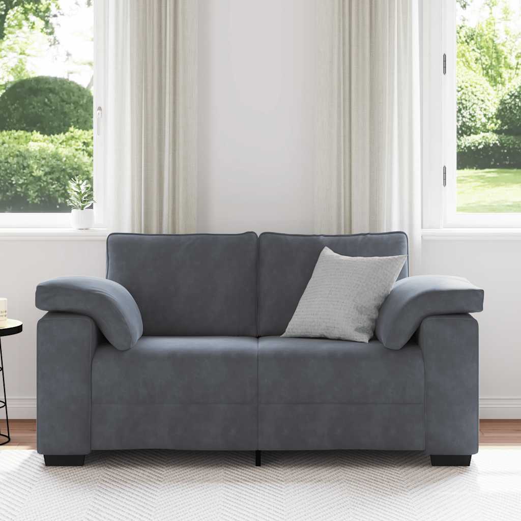 Loveseat Soffa 160X77X82 Cm Sammet