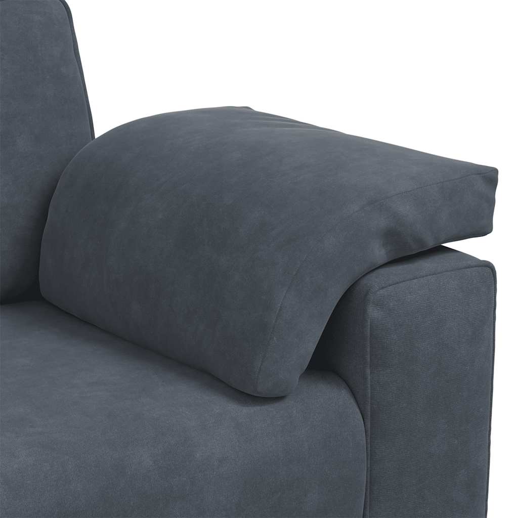 Loveseat Soffa 160X77X82 Cm Sammet
