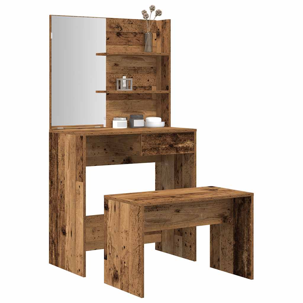 Sminkbord Set 74,5X40X141 Cm