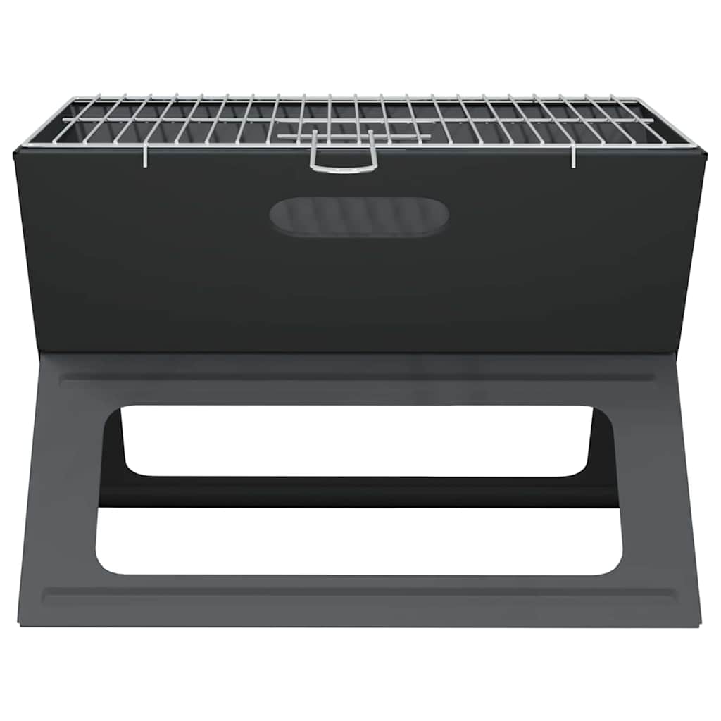 Utomhusgrill Svart 46 X 31 X 31 Cm Stål