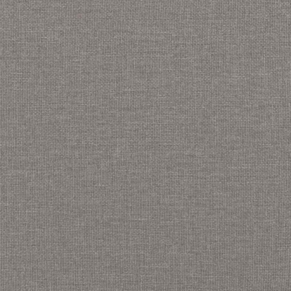 Bäddfjäder Med Kudde Med Huvudgavel Taupe 200 X 80 Cm Tyg